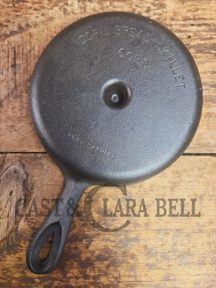 Harder to find! Birmingham Stove & Range Cast Iron Corn Bread Skillet 6 cup. Great gift idea! Skillet
