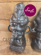 Ho Ho Hold the SHOW!! The Authentic #897/898 Griswold SANTA Cake Mold (Hello Kiddies!). Many copies are out there see