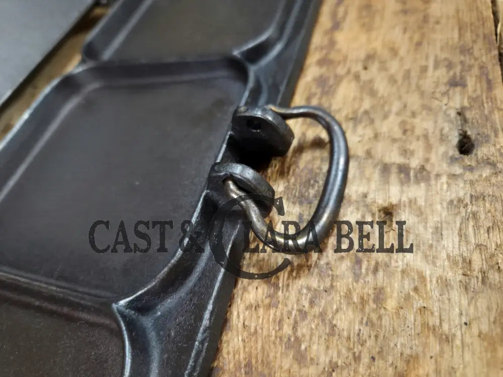 Hot Item!! Late 1800’s Fully Marked Canton square pancake flop griddle by Canton Griddle Co. Very unique gift idea!