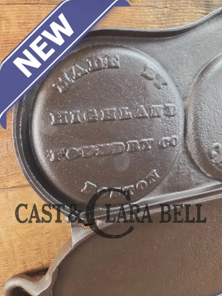 Hot Item!! Late 1800’s Fully Marked Highland Foundry Co pancake flop griddle. Very unique gift idea and new family