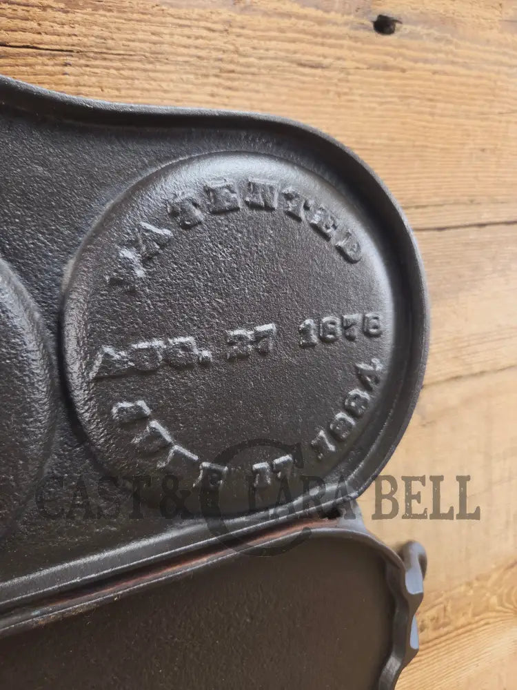 Hot Item!! Late 1800’s Fully Marked Highland Foundry Co pancake flop griddle. Very unique gift idea and new family