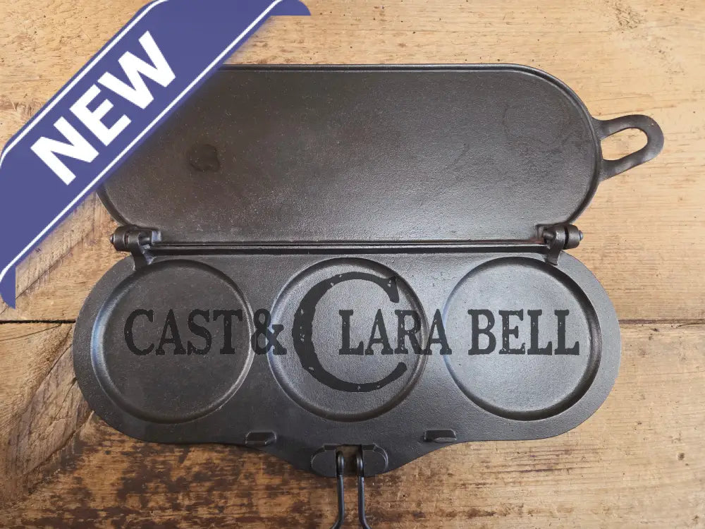 Hot Item!! Late 1800’s Fully Marked Highland Foundry Co pancake flop griddle. Very unique gift idea and new family