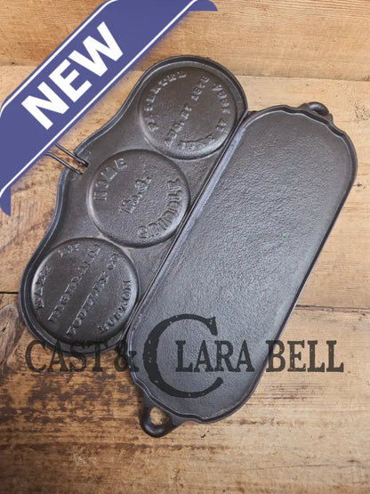 Hot Item!! Late 1800’s Fully Marked Highland Foundry Co pancake flop griddle. Very unique gift idea and new family