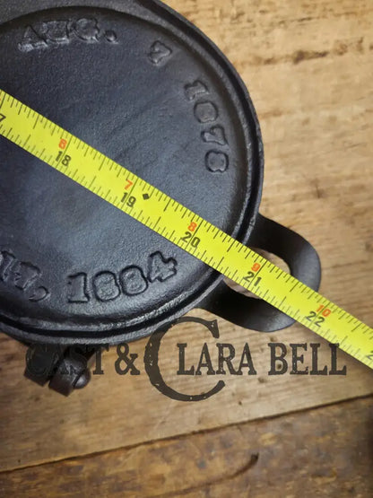 Hot Item!! Late 1800’s Fully Marked Highland Foundry Co pancake flop griddle. Very unique gift idea and new family