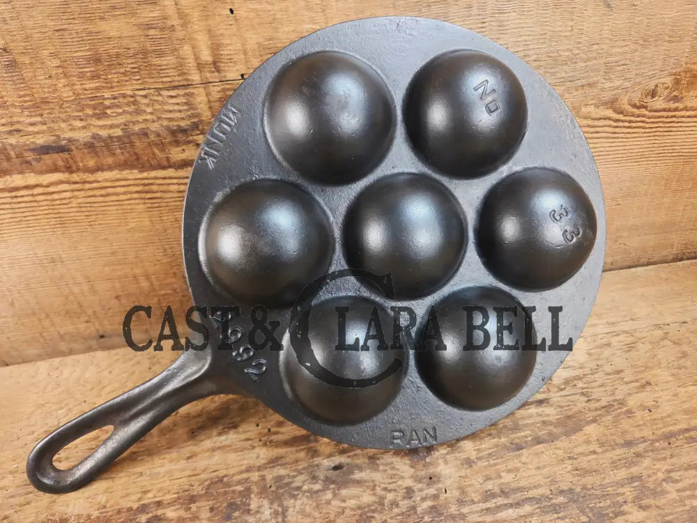 HTF 1920’s Griswold No. 33 Cast Iron Munk Pan 2992 Skillet