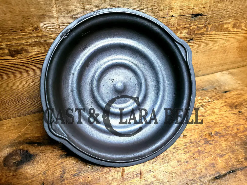 Htf! 1920S Obrien And (Chicago Il) Cast Iron Skillet Lid!. Unique For The Collector!