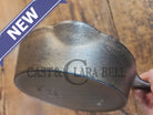 HTF! 1924 Wagner Ware #4 Cast Iron Skillet with Heat Ring 1054. Plating outside black iron inside. Beautiful patina!