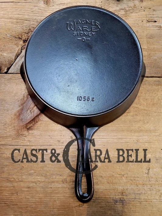 Htf 1924 Wagner Ware Sidney -O- #6 Skillet With Heat Ring 1056 E! Collector Grade. Wonderful Daily