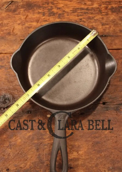 Htf 1930S Griswold #4 Cast Iron Skillet With Large Block Logo 702