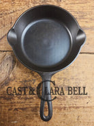 HTF 1930’s Griswold #4 Cast Iron Skillet with Large Block Logo 702 Smooth Bottom. Collector Grade Skillet