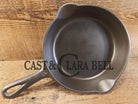 HTF 1930’s Griswold #4 Cast Iron Skillet with Large Block Logo 702 Smooth Bottom. Collector Grade Skillet