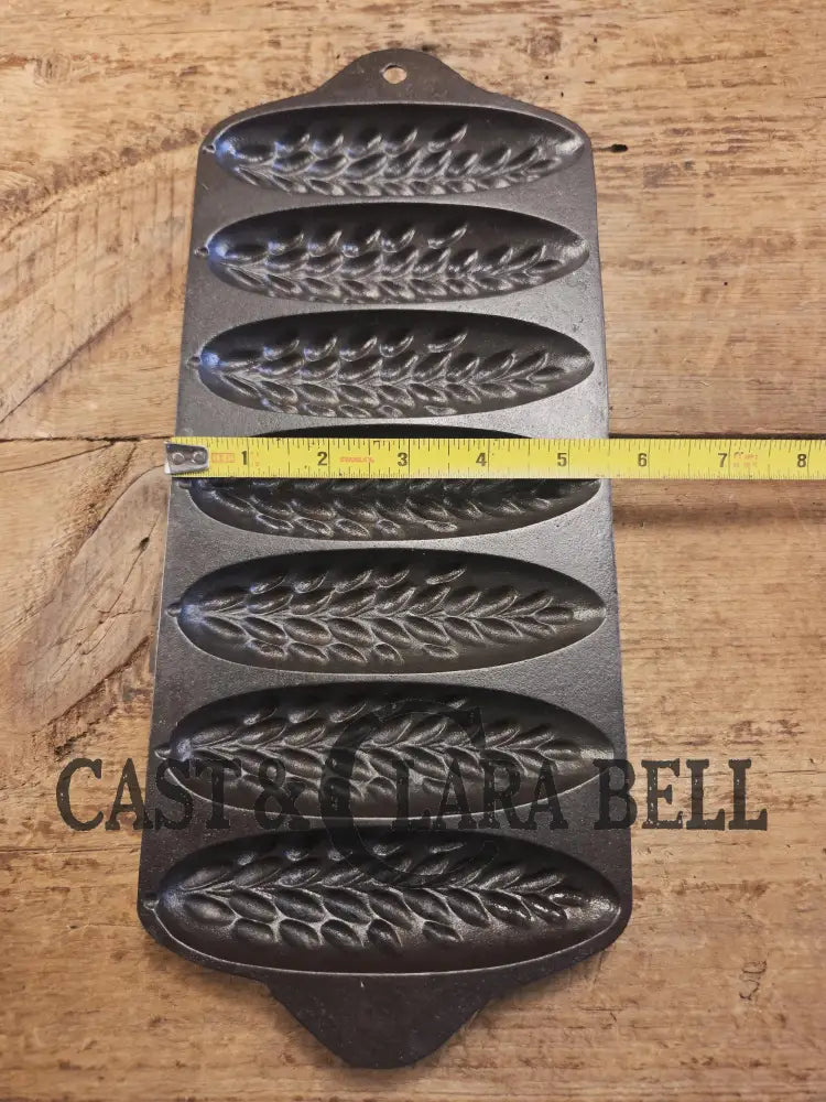 HTF 1930’s Griswold made Puritan # 1270 Wheat Stick Pan p/n 1513. Made for Sears & Roebuck department stores. Restored