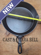 Htf And Gorgeous! Early 1900’S Wagner ’Arc Straight’ Logo #10 Cast Iron Skillet. Mint