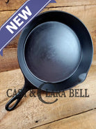 Htf And Gorgeous! Early 1900’S Wagner ’Arc Straight’ Logo #10 Cast Iron Skillet. Mint