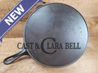 Htf And Gorgeous! Early 1900’S Wagner ’Arc Straight’ Logo #10 Cast Iron Skillet. Mint