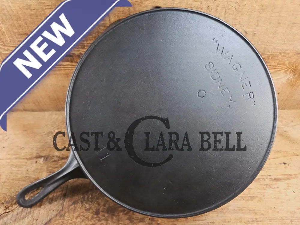 HTF and Gorgeous! Early 1900’s Wagner ’Arc Straight’ logo #11 Cast Iron Skillet Skillet