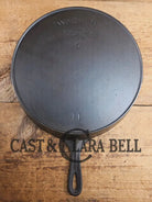 HTF and Gorgeous! Early 1900’s Wagner ’Arc Straight’ logo #11 Cast Iron Skillet Skillet