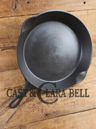 HTF and Gorgeous! Early 1900’s Wagner ’Arc Straight’ logo #11 Cast Iron Skillet Skillet