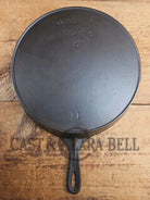 HTF and Gorgeous! Early 1900’s Wagner ’Arc Straight’ logo #11 Cast Iron Skillet Skillet