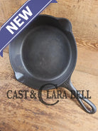 HTF Early 1900’s Griswold #6 Cast Iron Skillet Large Slant Logo 699 B Skillet
