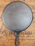 HTF early 1900’s Griswold’s Third Series (Three Line) Victor #7 (#721) Cast Iron Skillet - Skillet
