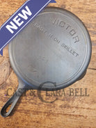 HTF early 1900’s Griswold’s Third Series (Three Line) Victor #7 (#721) Cast Iron Skillet - Skillet