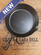 HTF Griswold No. 7 Cast Iron Skillet with Small Block Logo and Grooved Handle 701 B Skillet