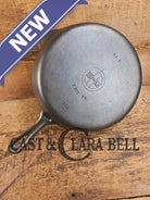 HTF Griswold No. 7 Cast Iron Skillet with Small Block Logo and Grooved Handle 701 B Skillet