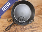 HTF Griswold No. 7 Cast Iron Skillet with Small Block Logo and Grooved Handle 701 B Skillet