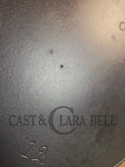 HTF HUGE and Gorgeous! Early 1900’s Wagner ’Arc Straight’ logo #12 Cast Iron Skillet - Skillet