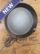HTF HUGE and Gorgeous! Early 1900’s Wagner ’Arc Straight’ logo #12 Cast Iron Skillet - Skillet