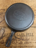 HTF Martin Stove & Range Co. #7 Cast Iron Skillet with ’Hamburger’ Logo. Versatile and elegant Skillet