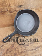 HTF! Wapak #4 Straight tapered logo beautiful skillet! Restored Seasoned and Ready to Use! Skillet