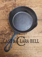 HTF! Wapak #4 Straight tapered logo beautiful skillet! Restored Seasoned and Ready to Use! Skillet