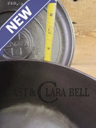 HUGE!! 1910’s Griswold Size #10 (835) Dutch Oven with Large Block Logo and (2553 A) Lid. One of the BIGGEST you can