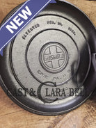 HUGE!! 1910’s Griswold Size #10 (835) Dutch Oven with Large Block Logo and (2553 A) Lid. One of the BIGGEST you can