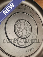 HUGE!! 1910’s Griswold Size #10 (835) Dutch Oven with Large Block Logo and (2553) Lid. One of the BIGGEST you can buy!