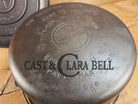 HUGE!! 1910’s Griswold Size #10 (835) Dutch Oven with Large Block Logo and (2553) Lid. One of the BIGGEST you can buy!