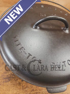 HUGE!! 1910’s Griswold Size #10 (835) Dutch Oven with Large Block Logo and (2553) Lid. One of the BIGGEST you can buy!