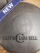 HUGE!! 1910’s VERY early Griswold Size #10 Erie logo Dutch Oven w/ Large Block Logo & (2553 A) Lid. One of the BIGGEST