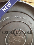 HUGE!! 1920’s Griswold Size #10 (835 A) Dutch Oven with Large Block Logo and (2553 A) Lid. One of the BIGGEST you can