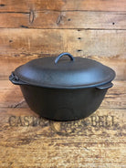 HUGE 1940’s Era Lodge Dutch Oven. Wonderful condition ready to use! - Dutch Ovens Trivets & Kettles