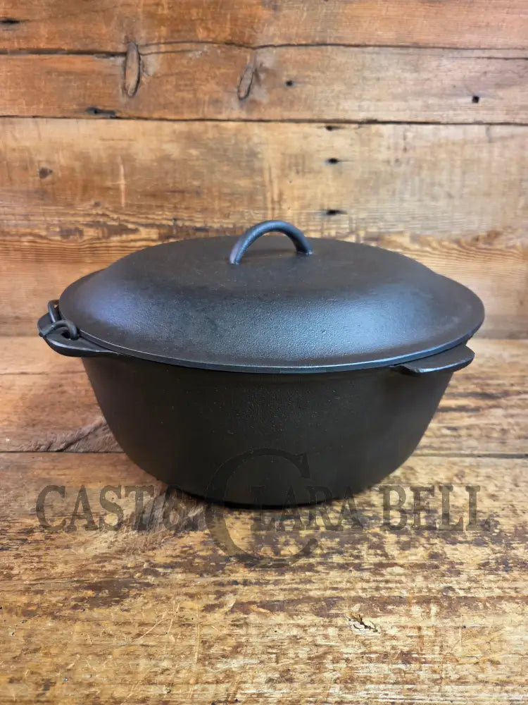 HUGE 1940’s Era Lodge Dutch Oven. Wonderful condition ready to use! - Dutch Ovens Trivets & Kettles