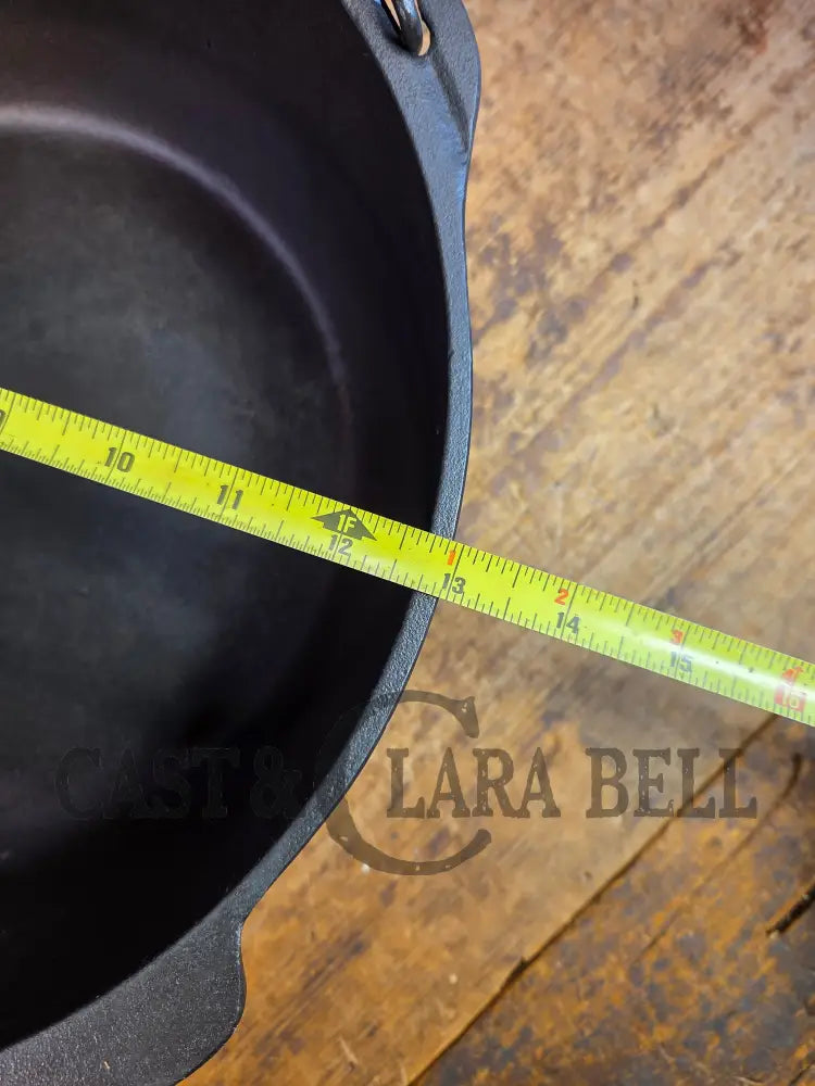 HUGE 1940’s Era Lodge Dutch Oven. Wonderful condition ready to use! - Dutch Ovens Trivets & Kettles