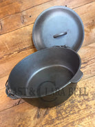 HUGE 1940’s Era Lodge Dutch Oven. Wonderful condition ready to use! - Dutch Ovens Trivets & Kettles