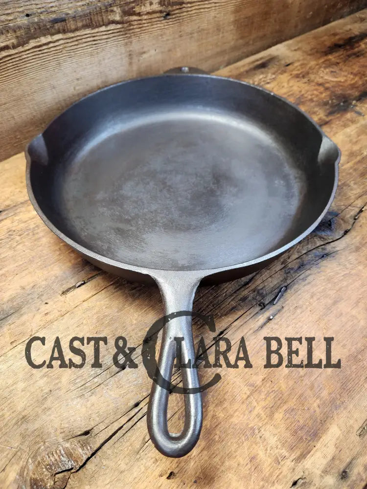 Huge And Rare! Early Bsr Red Mountain Series Birmingham Stove & Range #12 Cast Iron Skillet. Tough