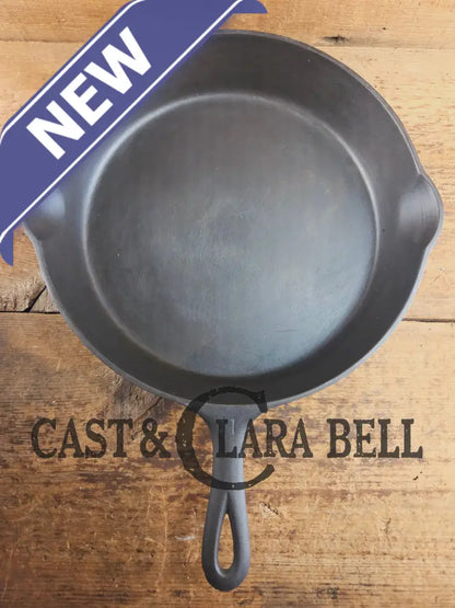 Huge beautiful 1930’s Griswold No. 11 Skillet Large Block Logo 717. Perfect bacon skillet! Restored Ready to Use!