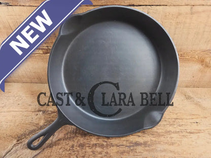 Huge beautiful 1930’s Griswold No. 11 Skillet Large Block Logo 717. Perfect bacon skillet! Restored Ready to Use!