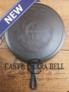 Huge beautiful 1930’s Griswold No. 11 Skillet Large Block Logo 717. Perfect bacon skillet! Restored Ready to Use!