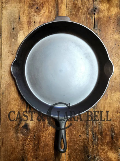 Huge Beautiful 1930’S Griswold No. 12 Skillet With Small Block Logo And Heat Ring 719 A. Perfect